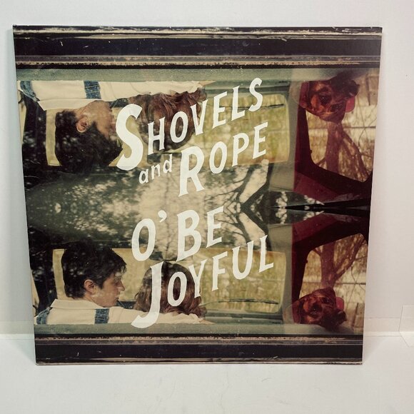 Shovels and Rope O' Be Joyful 2012 Cream Confetti LP Vinyl Record Dualtone - Picture 1 of 9